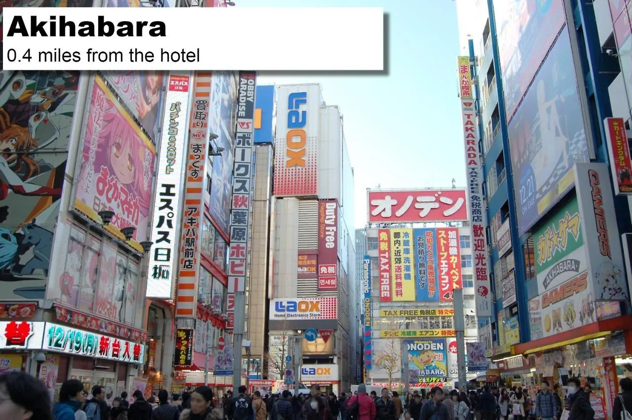 Monday Apart Asakusabashi Akihabara Tokyo Apart Otel